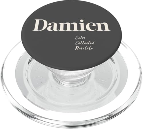 Damien — Ruhig, gefasst und entschlossen PopSockets PopGrip für MagSafe Damien — Ruhig, gefasst und entschlossen PopSockets PopGrip für MagSafe von Patchi Guy