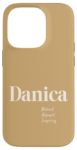 Danica – strahlend, hoffnungsvoll und inspirierend Hülle für iPhone 14 Pro Danica – strahlend, hoffnungsvoll und inspirierend Hülle für iPhone 14 Pro von Patchi Guy