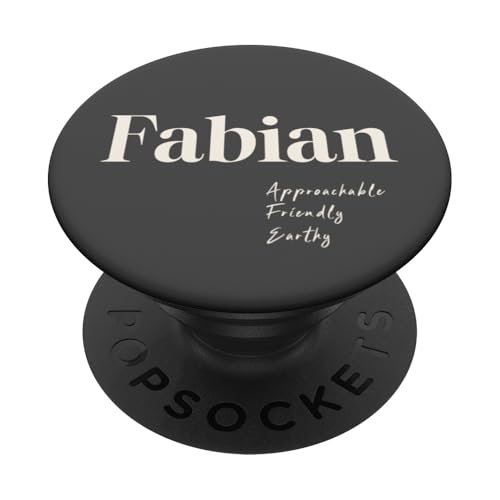 Fabian – zugänglich, freundlich und erdig PopSockets Klebender PopGrip Fabian – zugänglich, freundlich und erdig PopSockets Klebender PopGrip von Patchi Guy