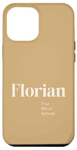 Florian – Frisch, lebendig und optimistisch Hülle für iPhone 12 Pro Max Florian – Frisch, lebendig und optimistisch Hülle für iPhone 12 Pro Max von Patchi Guy
