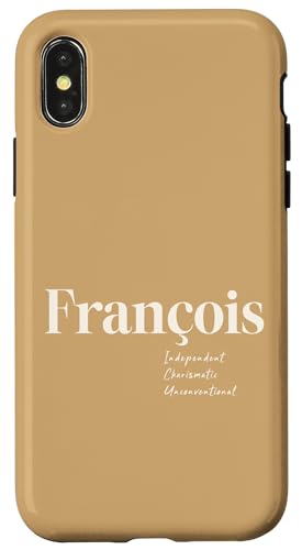 François – unabhängig, charismatisch und unkonventionell Hülle für iPhone X/XS François – unabhängig, charismatisch und unkonventionell Hülle für iPhone X/XS von Patchi Guy