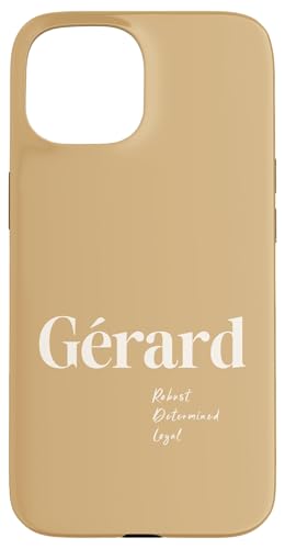 Gérard – Robust, entschlossen und treu Hülle für iPhone 15 Gérard – Robust, entschlossen und treu Hülle für iPhone 15 von Patchi Guy