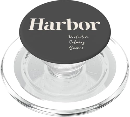 Harbor – schützend, beruhigend, sicher PopSockets PopGrip für MagSafe Harbor – schützend, beruhigend, sicher PopSockets PopGrip für MagSafe von Patchi Guy