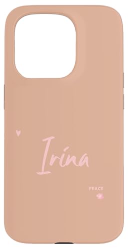 Irina Name bedeutet "Frieden" Hülle für iPhone 15 Pro Irina Name bedeutet "Frieden" Hülle für iPhone 15 Pro von Patchi Guy