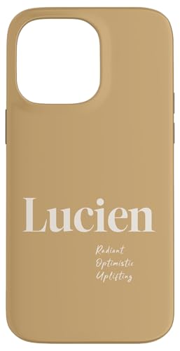Lucien – strahlend, optimistisch und erhebend Hülle für iPhone 14 Pro Max Lucien – strahlend, optimistisch und erhebend Hülle für iPhone 14 Pro Max von Patchi Guy