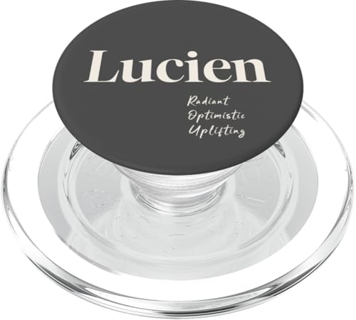 Lucien – strahlend, optimistisch und erhebend PopSockets PopGrip für MagSafe von Patchi Guy