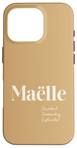 Maelle - Selbstbewusst, kommandierend und informiert Hülle für iPhone 16 Pro Maelle - Selbstbewusst, kommandierend und informiert Hülle für iPhone 16 Pro von Patchi Guy