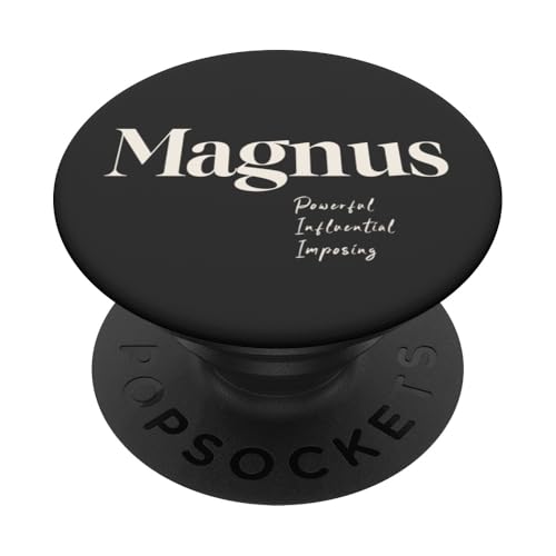 Magnus - Kraftvoll, einflussreich und imposant PopSockets Klebender PopGrip Magnus - Kraftvoll, einflussreich und imposant PopSockets Klebender PopGrip von Patchi Guy
