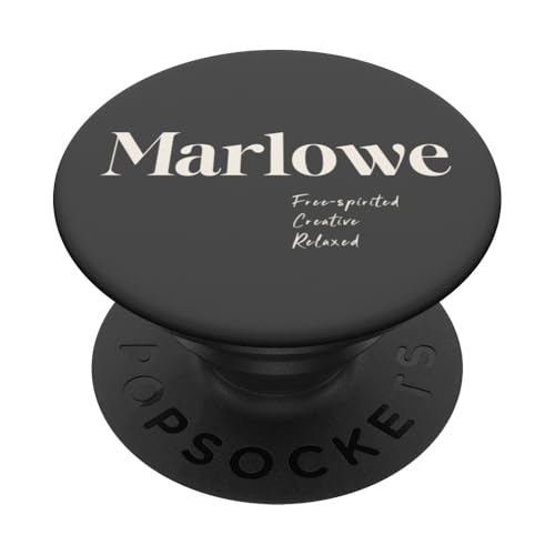 Marlowe – Freigeistig, kreativ und entspannt PopSockets Klebender PopGrip Marlowe – Freigeistig, kreativ und entspannt PopSockets Klebender PopGrip von Patchi Guy