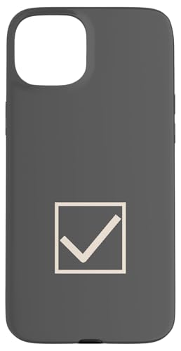 Minimalistisches Kritzelei-Häkchen Hülle für iPhone 15 Plus Minimalistisches Kritzelei-Häkchen Hülle für iPhone 15 Plus von Patchi Guy