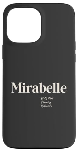 Mirabelle - herrlich, charmant und optimistisch Hülle für iPhone 13 Pro Max Mirabelle - herrlich, charmant und optimistisch Hülle für iPhone 13 Pro Max von Patchi Guy