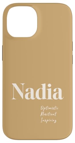 Nadia – optimistisch, belastbar und inspirierend Hülle für iPhone 14 Nadia – optimistisch, belastbar und inspirierend Hülle für iPhone 14 von Patchi Guy