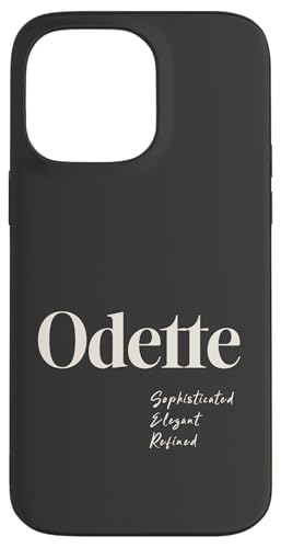 Odette – anspruchsvoll, elegant und raffiniert Hülle für iPhone 14 Pro Max Odette – anspruchsvoll, elegant und raffiniert Hülle für iPhone 14 Pro Max von Patchi Guy