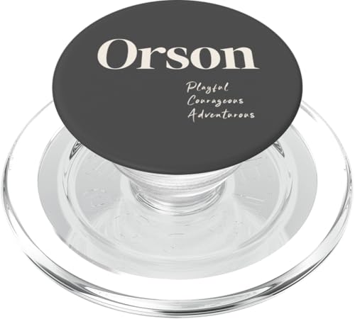 Orson - Verspielt, mutig und abenteuerlich PopSockets PopGrip für MagSafe Orson - Verspielt, mutig und abenteuerlich PopSockets PopGrip für MagSafe von Patchi Guy