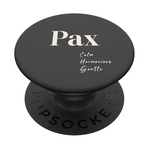 Pax – Ruhig, Harmonisch und Sanft PopSockets Klebender PopGrip Pax – Ruhig, Harmonisch und Sanft PopSockets Klebender PopGrip von Patchi Guy