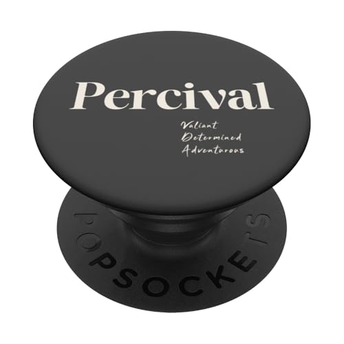 Percival - Tapfer, entschlossen und abenteuerlustig PopSockets Klebender PopGrip von Patchi Guy