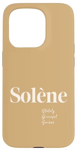 Solène – stattlich, anmutig und ernst Hülle für iPhone 15 Pro Solène – stattlich, anmutig und ernst Hülle für iPhone 15 Pro von Patchi Guy