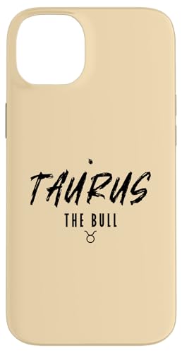 Stier der Stier - Minimalistisches Sternzeichen Symbol Hülle für iPhone 14 Plus von Patchi Guy