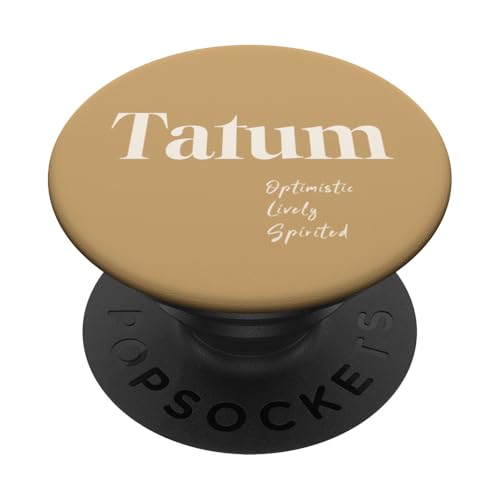 Tatum – optimistisch, lebendig und temperamentvoll PopSockets Klebender PopGrip Tatum – optimistisch, lebendig und temperamentvoll PopSockets Klebender PopGrip von Patchi Guy