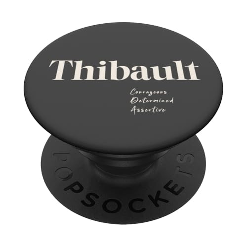 Thibault - mutig, entschlossen und selbstbewusst PopSockets Klebender PopGrip Thibault - mutig, entschlossen und selbstbewusst PopSockets Klebender PopGrip von Patchi Guy