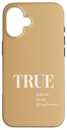 True - Authentisch, ehrlich und unkompliziert Hülle für iPhone 16 von Patchi Guy