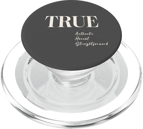 True - Authentisch, ehrlich und unkompliziert PopSockets PopGrip für MagSafe True - Authentisch, ehrlich und unkompliziert PopSockets PopGrip für MagSafe von Patchi Guy