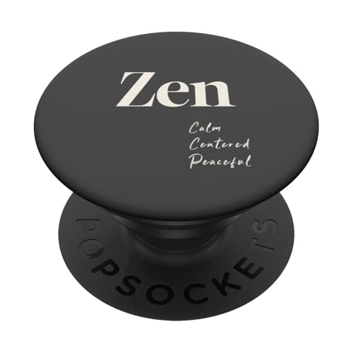 Zen – Ruhig, zentriert und friedlich PopSockets Klebender PopGrip Zen – Ruhig, zentriert und friedlich PopSockets Klebender PopGrip von Patchi Guy