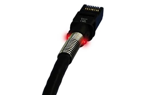 Dexlan 2,95 FT/CAT6-Netzwerkkabel (UTP Kabel – Schwarz von Patchsee