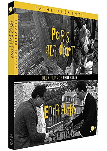 Coffret rené clair 2 courts métrages : paris qui dort ; entr'acte [Blu-ray] [FR Import] von Pathe