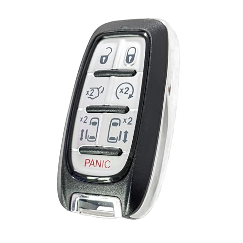 PathyLevos Fernbedienung für Chrysler Pacifica 2017-2022 & Voyager 2010-2011, Keyless Entry, 7 Tasten, 433 MHz, FCC: M3N-97395900, 68217832AC PathyLevos Fernbedienung für Chrysler Pacifica 2017-2022 & Voyager 2010-2011, Keyless Entry, 7 Tasten, 433 MHz, FCC: M3N-97395900, 68217832AC von PathyLevos