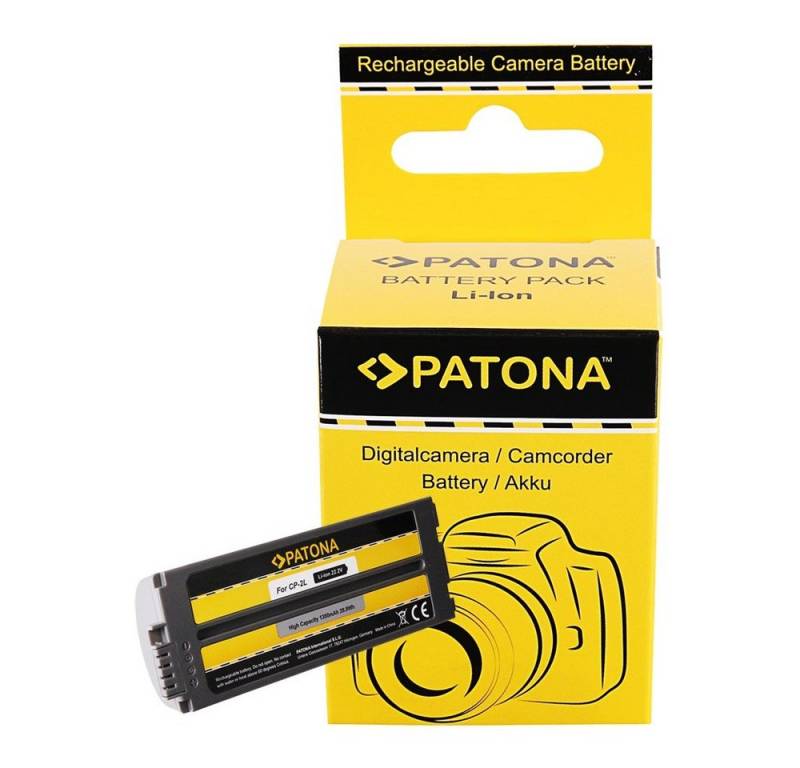 Patona Akku für Canon NB-CP1L NB-CP2L Kamera-Akku Ersatzakku Kameraakku 1300 mAh (21,6 V, 1 St), NB-2CPL CS-CP2L CP-200 CP-220 CP-300 CP-330 CP-400 von Patona