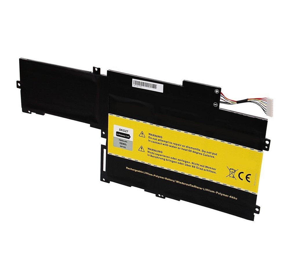 Patona Akku für Dell 14 7000 Serie Ins14HD-1508 2608T 1608T 1808T 2508 P42G Laptop-Akku Ersatzakku 7800 mAh (11,4 V, 1 St), 100 % kompatibel mit den Original Akkus durch maßgefertigte Passform von Patona