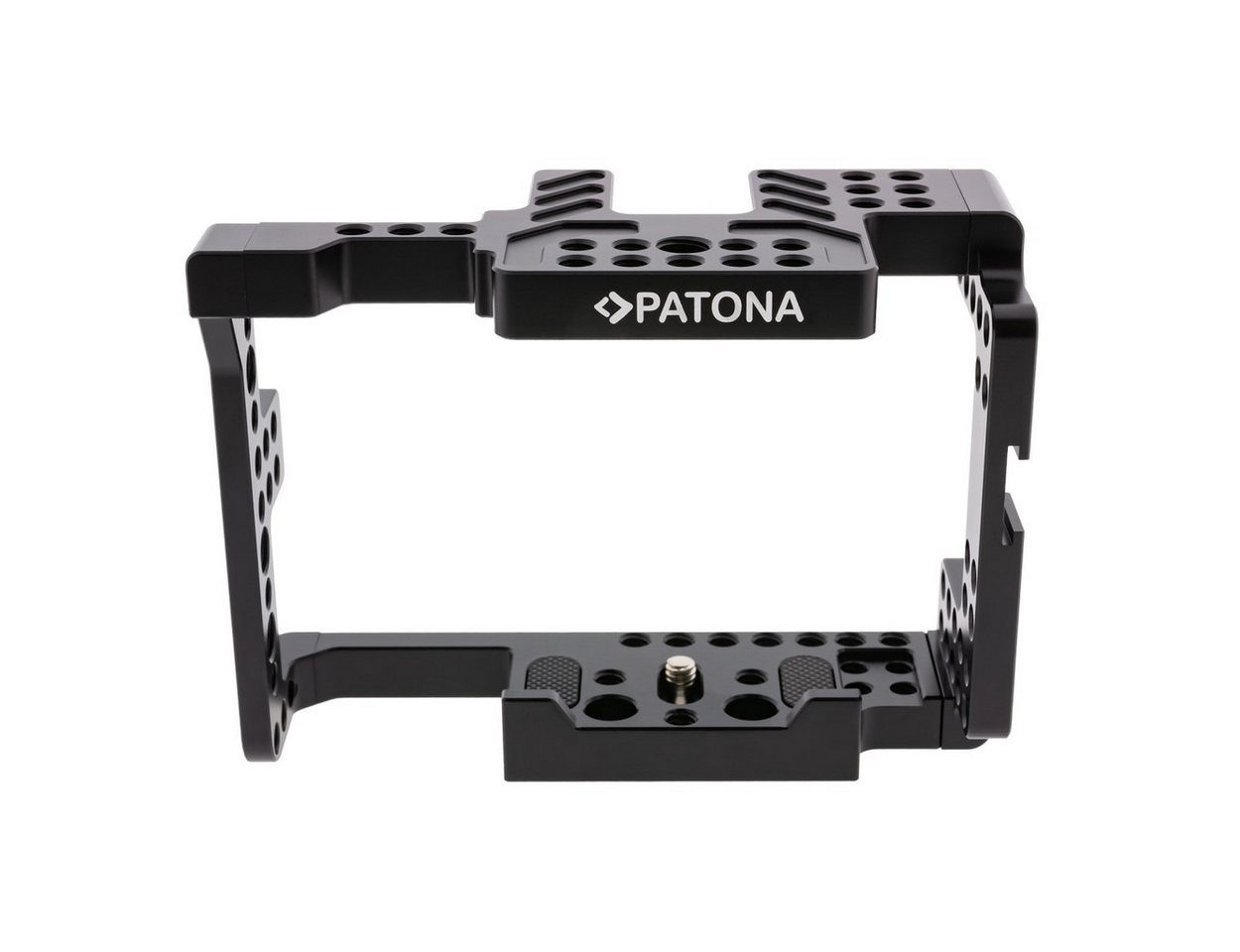 Patona Kamerazubehör-Set Premium Kamera Cage für Sony A7II A7RII, (Einzel Set, 1 tlg), A7SII A7S A7R A7 Aluminium Käfig Gehäuse von Patona