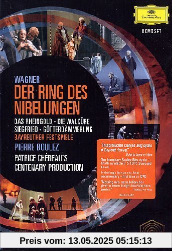 Wagner, Richard - Der Ring des Nibelungen (8 DVDs) von Patrice Chereau