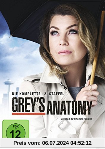 Grey's Anatomy: Die jungen Ärzte - Die komplette 12. Staffel [6 DVDs] von Patrick Dempsey