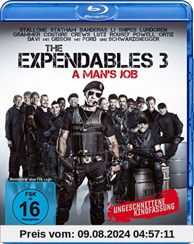 The Expendables 3 - A Man's Job - Ungeschnittene Kinofassung - Dolby Atmos [Blu-ray] von Patrick Hughes