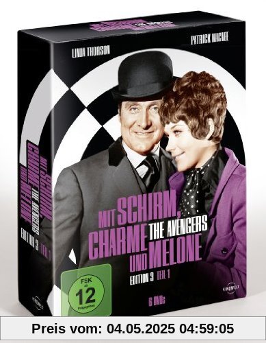 Mit Schirm, Charme und Melone - Edition 3, Teil 1 [6 DVDs] von Patrick Macnee