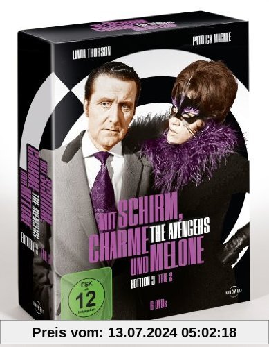 Mit Schirm, Charme und Melone - Edition 3, Teil 2 [6 DVDs] von Patrick Macnee