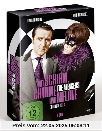 Mit Schirm, Charme und Melone - Edition 3, Teil 2 [6 DVDs] von Patrick Macnee