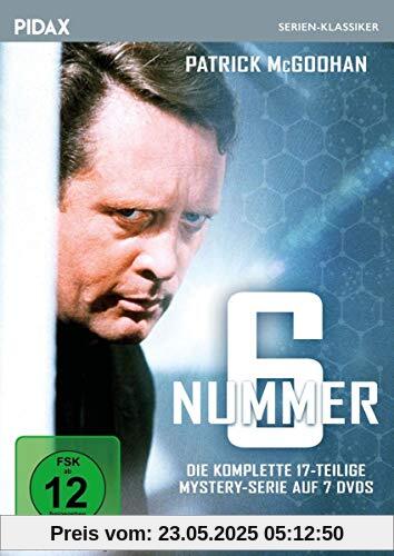 Nummer 6 (The Prisoner) / Die komplette 17-teilige preisgekrönte Mystery-Kultserie (Pidax Serien-Klassiker) [7 DVDs] von Patrick McGoohan