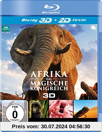 Afrika - Das magische Königreich  (2D+3D) (Blu-ray 3D) von Patrick Morris