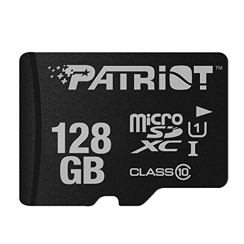 LX Series Micro SD Flash Speicherkarte 128GB - Packung mit 5 Stück von Patriot Memory