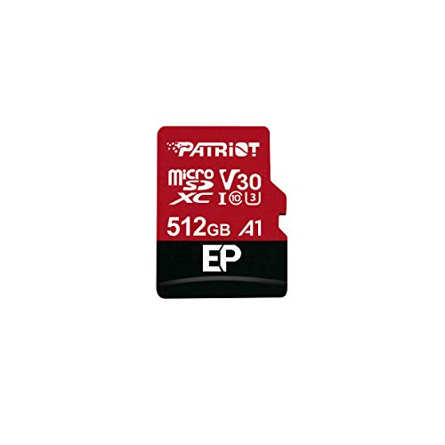 Patriot 512GB A1 V30 Micro SD Card for Android Phones and Tablets, 4K Video Recording von Patriot Memory