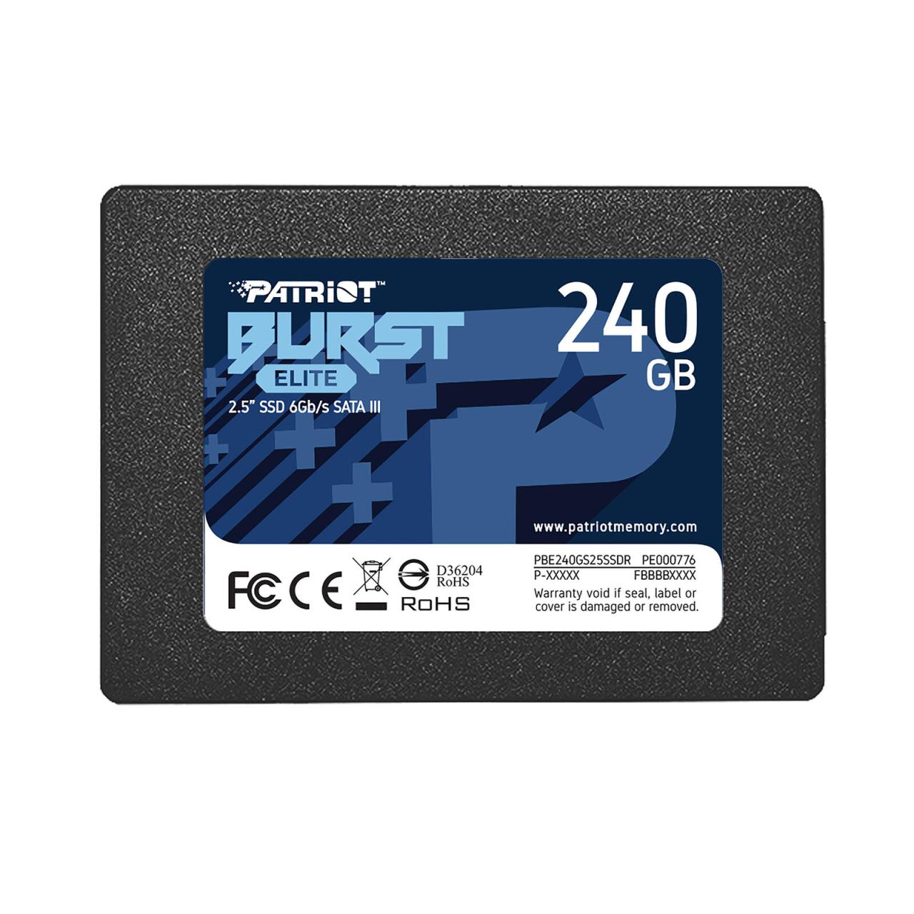 Patriot Burst Elite interne SSD 240GB Patriot Burst Elite interne SSD 240GB von Patriot Memory
