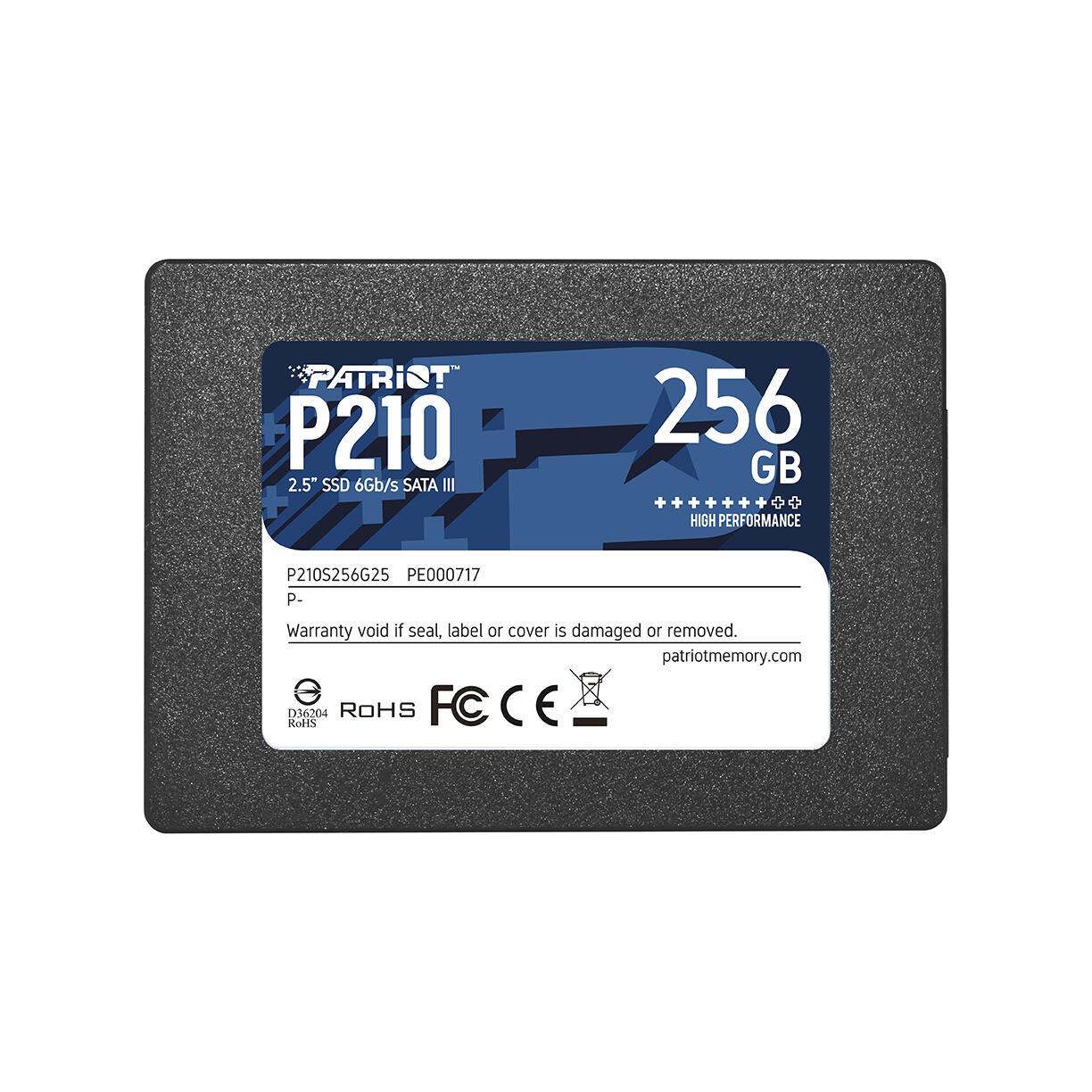 Patriot Memory P210 SATA SSD - 256 GB Patriot Memory P210 SATA SSD - 256 GB von Patriot Memory