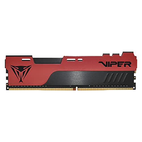 Patriot Memory Viper Elite II DDR4 16GB (1x16GB) 2666MHz Gaming Arbeitsspeicher Schwarz/Rot von Patriot Memory