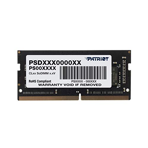 Patriot Signature Series DDR4 16GB (1 x 16GB) 2400MHz (PC4-19200) SODIMM Single Arbeitsspeicher von Patriot Memory