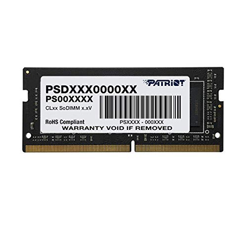 Patriot Signature Series DDR4 16GB (1 x 16GB) 3200MHz (PC4-25600) SODIMM Single Arbeitsspeicher von Patriot Memory