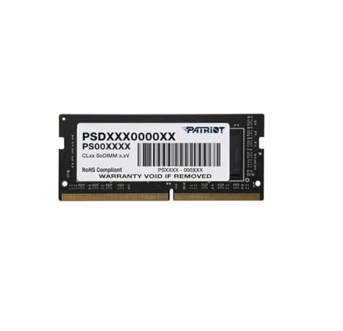 Patriot Signature Series DDR4 32GB (1 x 32GB) 3200MHz (PC4-25600) SODIMM Single Arbeitsspeicher von Patriot Memory
