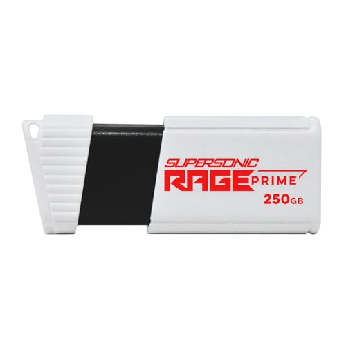 Patriot Supersonic Rage Prime 250GB USB 3.2 Gen 2 High-Performance Speicherstick von Patriot Memory